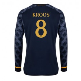Real Madrid Toni Kroos #8 Borta Kläder 2023-24 Långärmad
